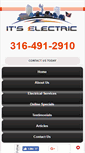 Mobile Screenshot of itselectric4u.com